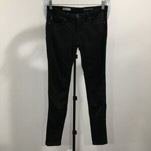 AG ADRIANO GOLDSCHMIED 5 Pocket Black THE LEGGING Super Skinny Fit Jeans